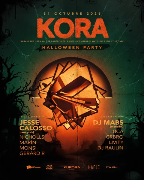 KORA HALLOWEEN en Aurora At Soho